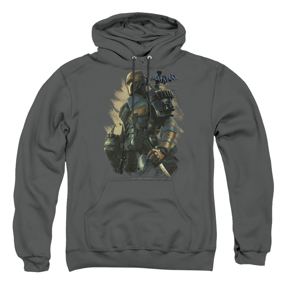 Batman - Arkham Deathstroke - Pullover Hoodie Pullover Hoodie Deathstroke