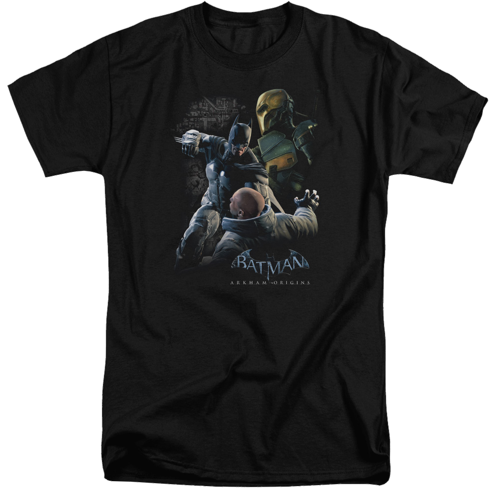 Batman - Arkham Punch - Men's Tall Fit T-Shirt Men's Tall Fit T-Shirt Batman