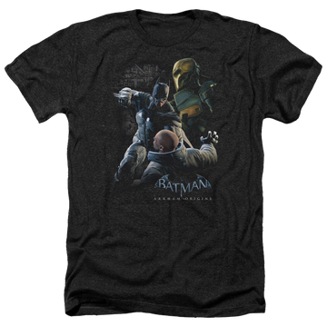 Batman - Arkham Punch - Men's Heather T-Shirt Men's Heather T-Shirt Batman