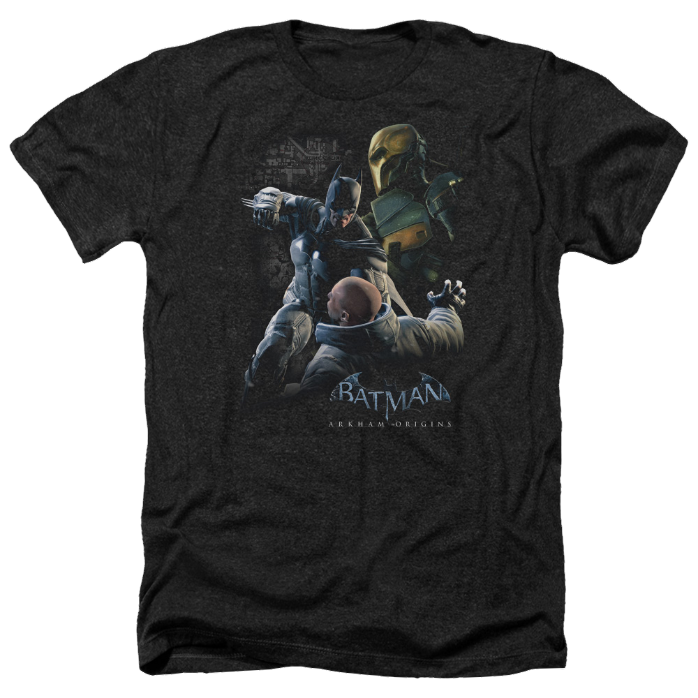 Batman - Arkham Punch - Men's Heather T-Shirt Men's Heather T-Shirt Batman