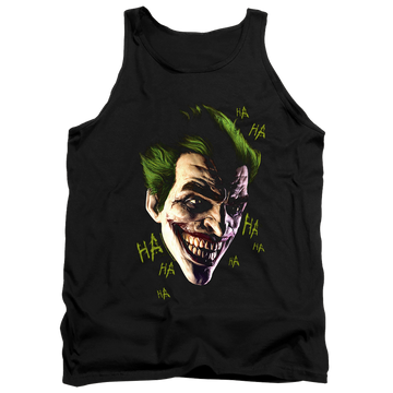 Black men's tank with Joker Grim graphic
