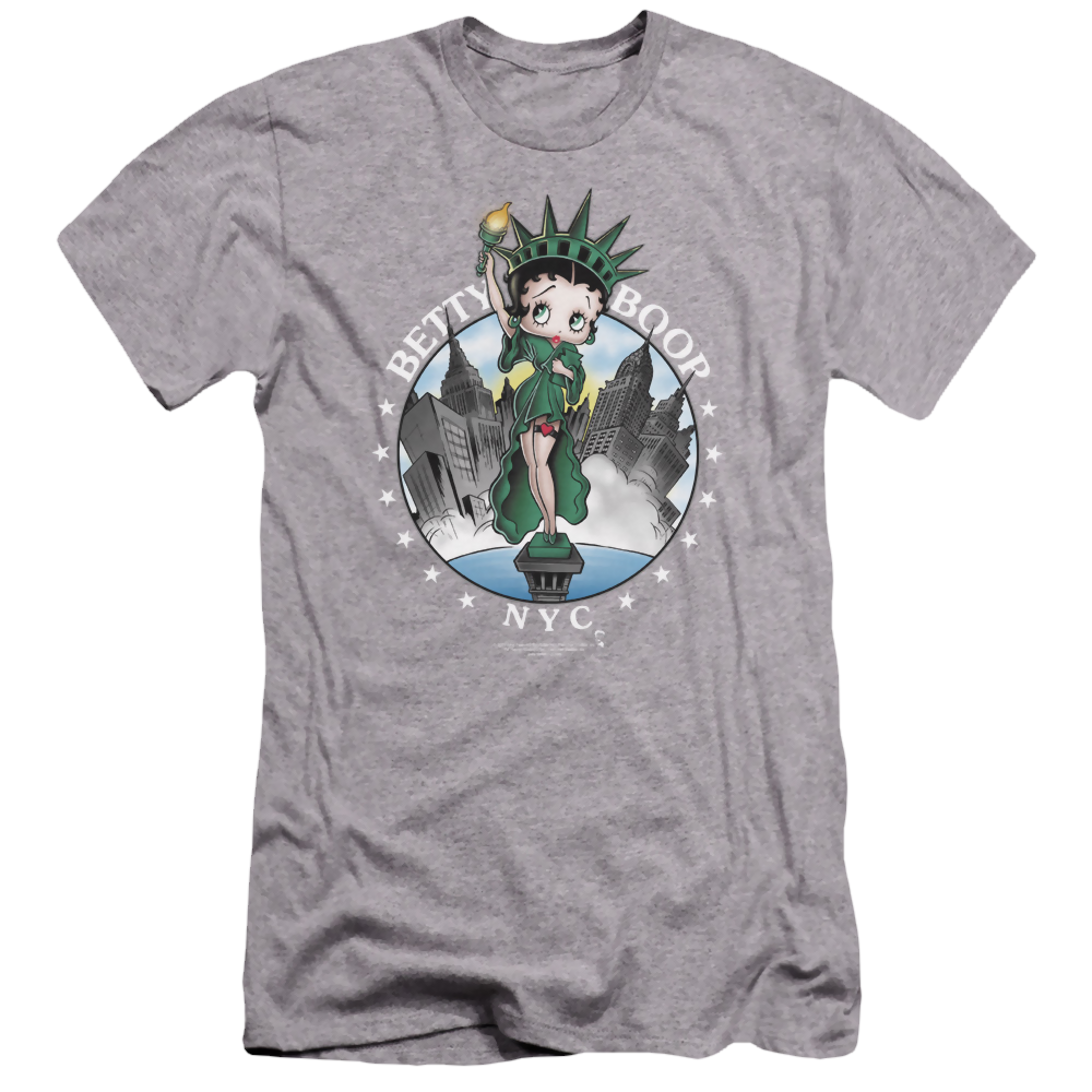 Betty Boop Nyc - Men's Premium Slim Fit T-Shirt Men's Premium Slim Fit T-Shirt Betty Boop