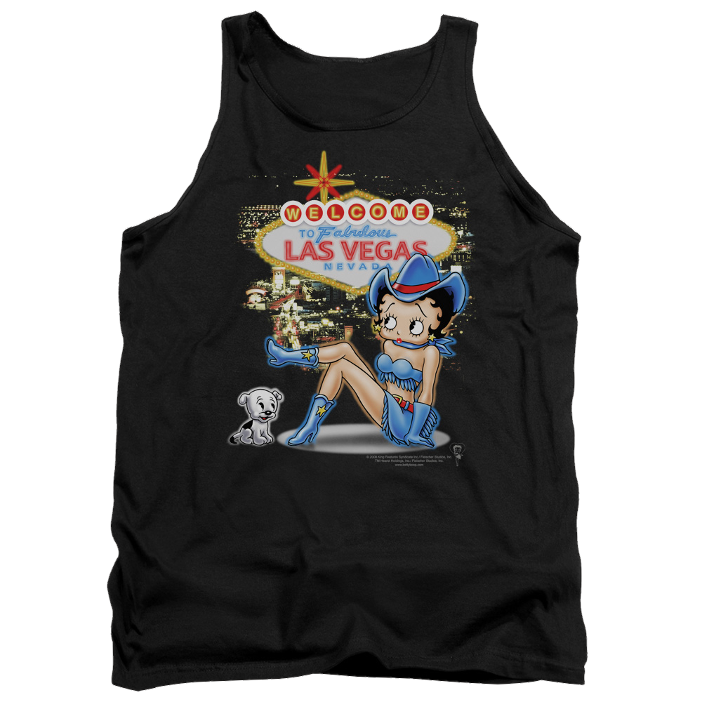 Betty Boop Welcome Las Vegas Men's Tank Men's Tank Betty Boop
