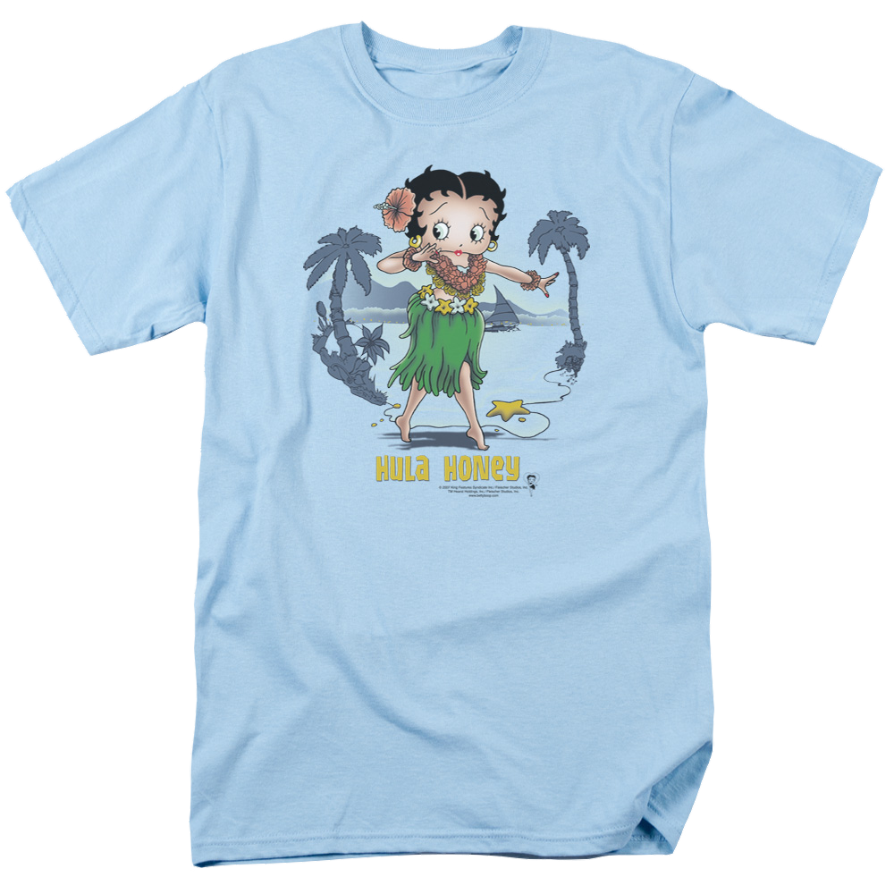 Betty Boop Hula Honey - Men's Regular Fit T-Shirt Men's Regular Fit T-Shirt Betty Boop