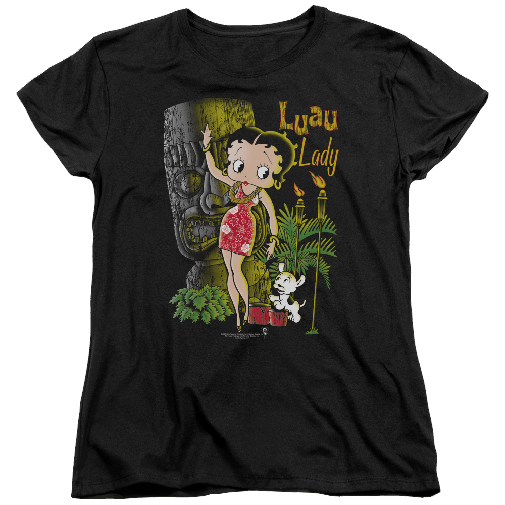 Betty Boop Luau Lady - Women's T-Shirt Women's T-Shirt Betty Boop