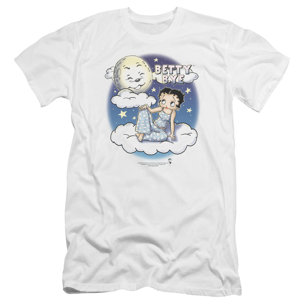 Betty Boop Betty Bye - Men's Premium Slim Fit T-Shirt Men's Premium Slim Fit T-Shirt Betty Boop