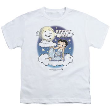 Betty Boop Betty Bye - Youth T-Shirt Youth T-Shirt (Ages 8-12) Betty Boop