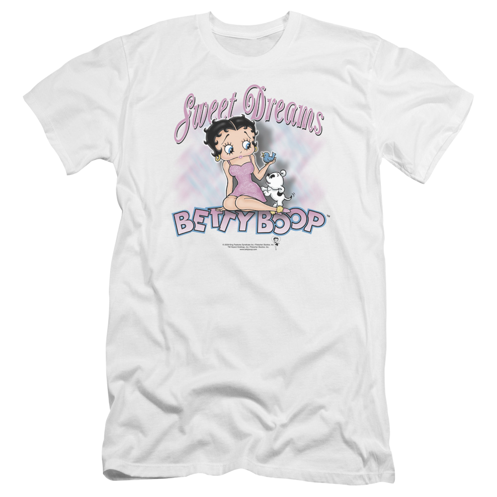 Betty Boop Sweet Dreams - Men's Premium Slim Fit T-Shirt Men's Premium Slim Fit T-Shirt Betty Boop