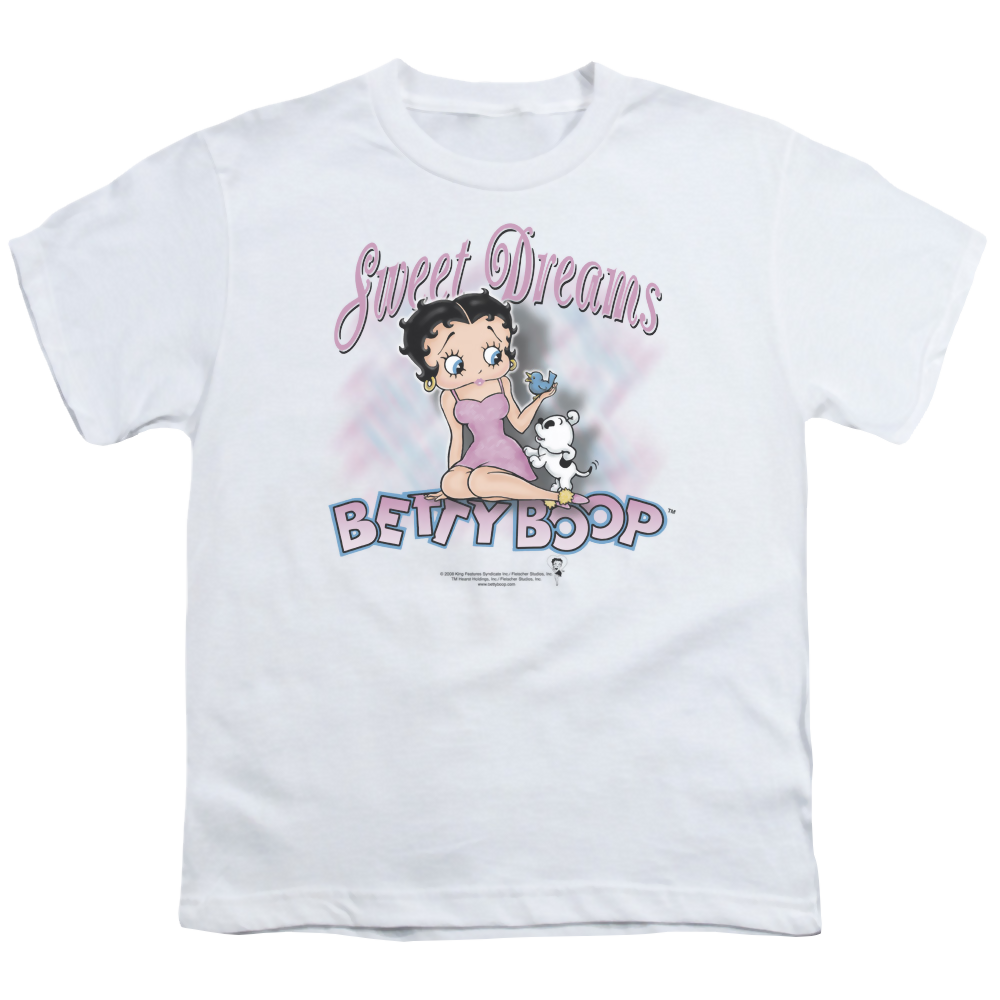 Betty Boop Sweet Dreams - Youth T-Shirt Youth T-Shirt (Ages 8-12) Betty Boop