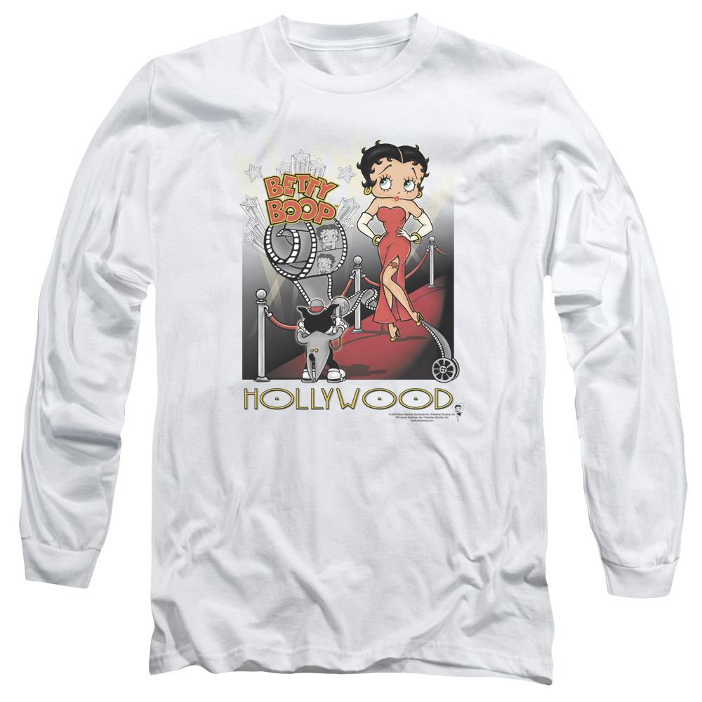 Betty Boop Hollywood - Men's Long Sleeve T-Shirt Men's Long Sleeve T-Shirt Betty Boop