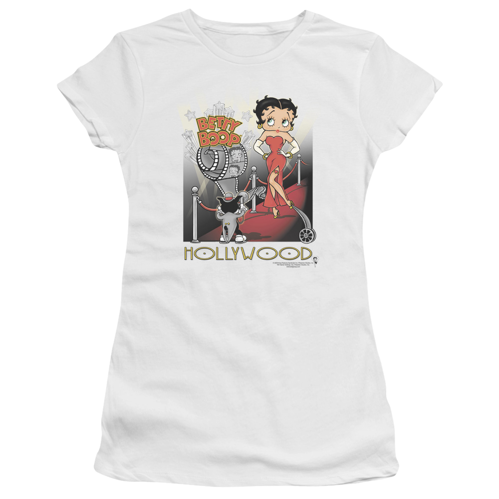 Betty Boop Hollywood - Juniors T-Shirt Juniors T-Shirt Betty Boop