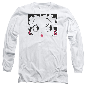 Betty Boop Close Up - Men's Long Sleeve T-Shirt Men's Long Sleeve T-Shirt Betty Boop