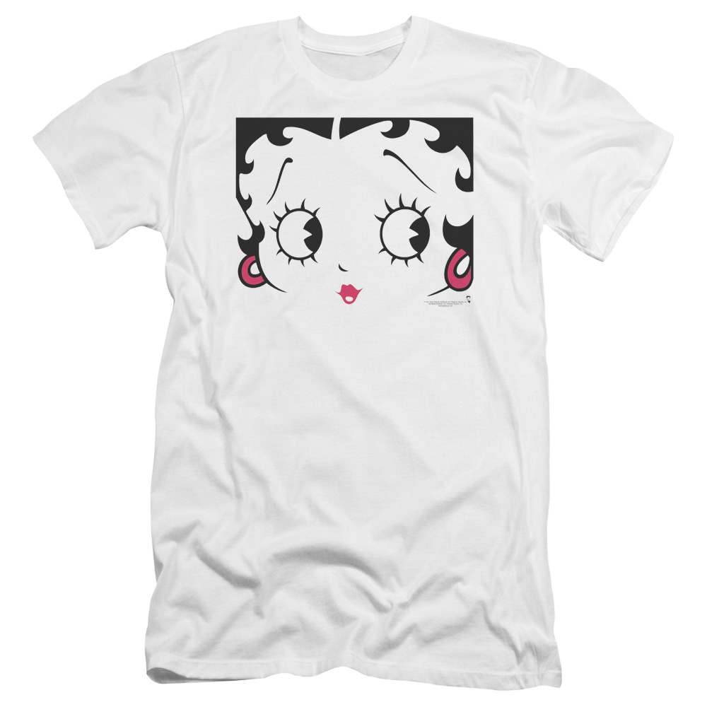 Betty Boop Close Up - Men's Premium Slim Fit T-Shirt Men's Premium Slim Fit T-Shirt Betty Boop