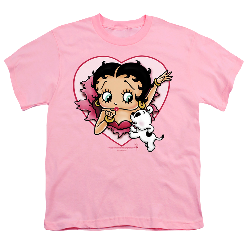 Betty Boop I Love Betty - Youth T-Shirt Youth T-Shirt (Ages 8-12) Betty Boop