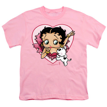 Betty Boop I Love Betty - Youth T-Shirt Youth T-Shirt (Ages 8-12) Betty Boop