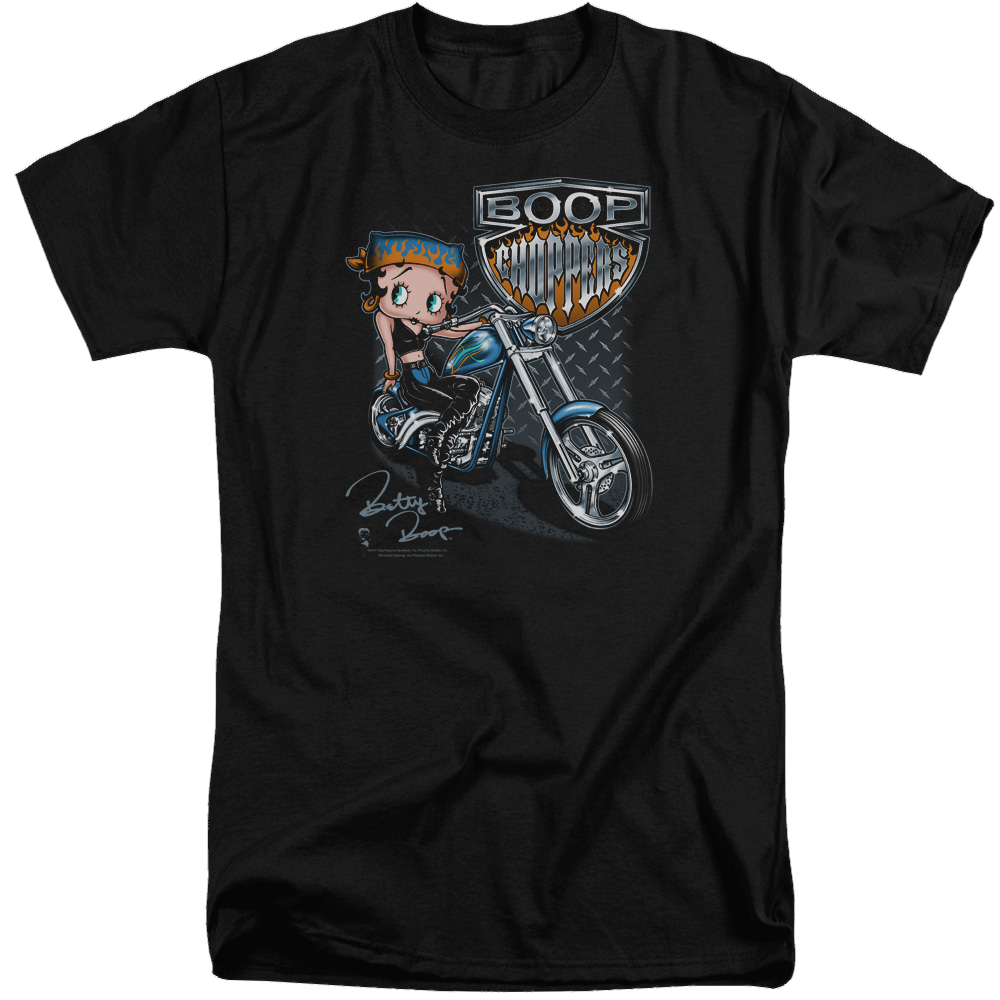 Betty Boop Choppers - Men's Tall Fit T-Shirt Men's Tall Fit T-Shirt Betty Boop