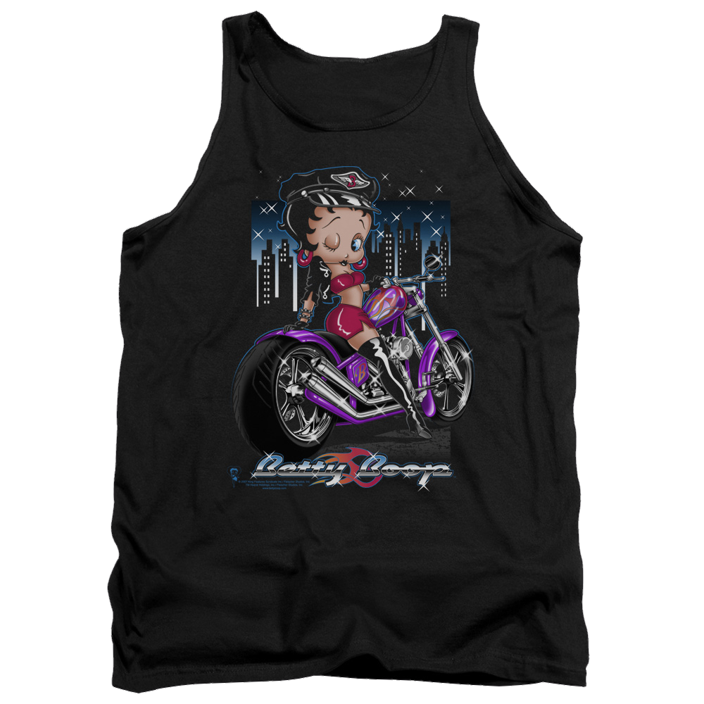 Betty Boop City Chopper - Men's Tank Top Men's Tank Betty Boop