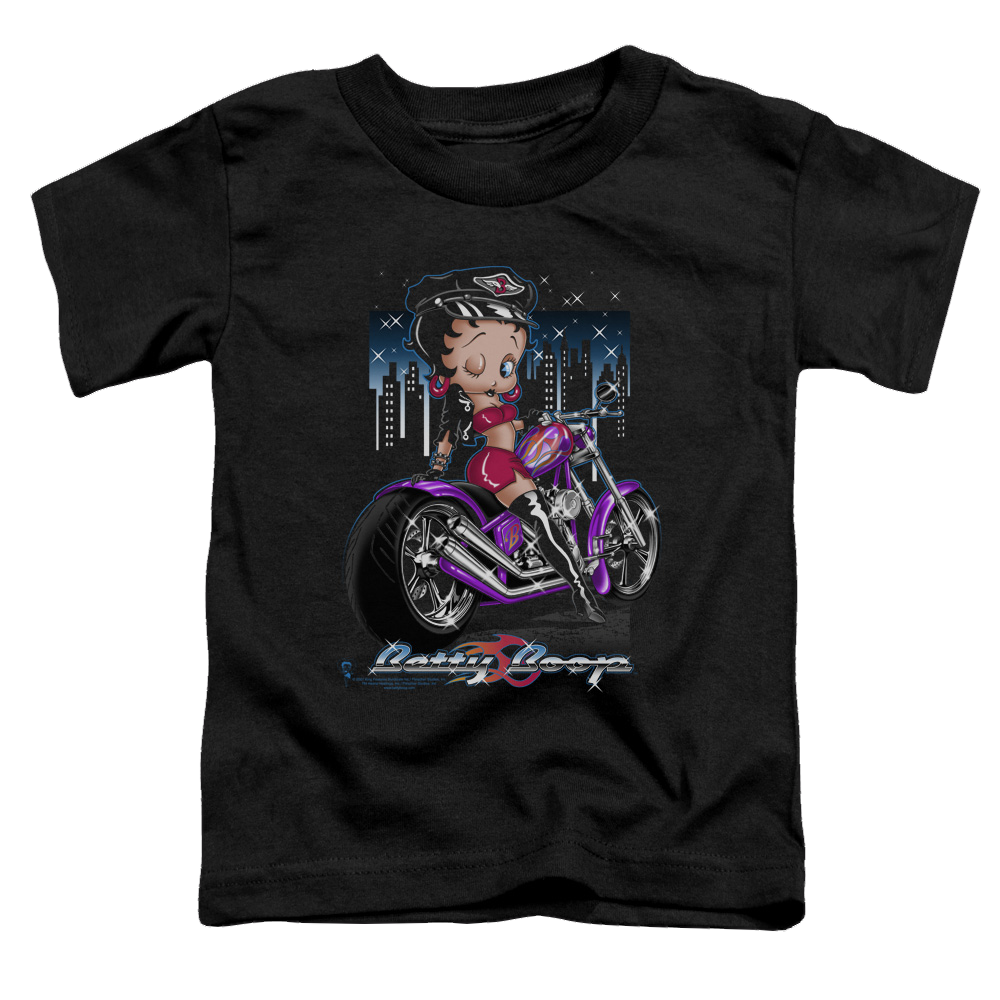Betty Boop City Chopper - Toddler T-Shirt Toddler T-Shirt Betty Boop