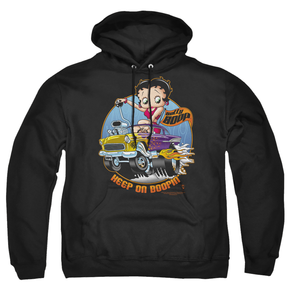 Betty Boop Keep On Boopin - Pullover Hoodie Pullover Hoodie Betty Boop