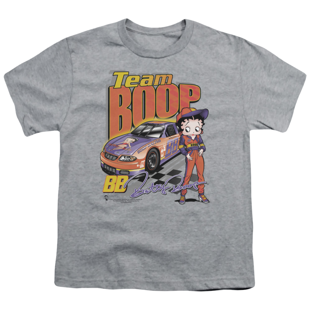 Betty Boop Team Boop - Youth T-Shirt Youth T-Shirt (Ages 8-12) Betty Boop