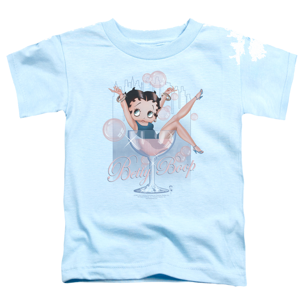 Betty Boop Pink Champagne - Toddler T-Shirt Toddler T-Shirt Betty Boop