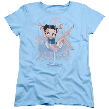 Betty Boop Pink Champagne - Women's T-Shirt Women's T-Shirt Betty Boop