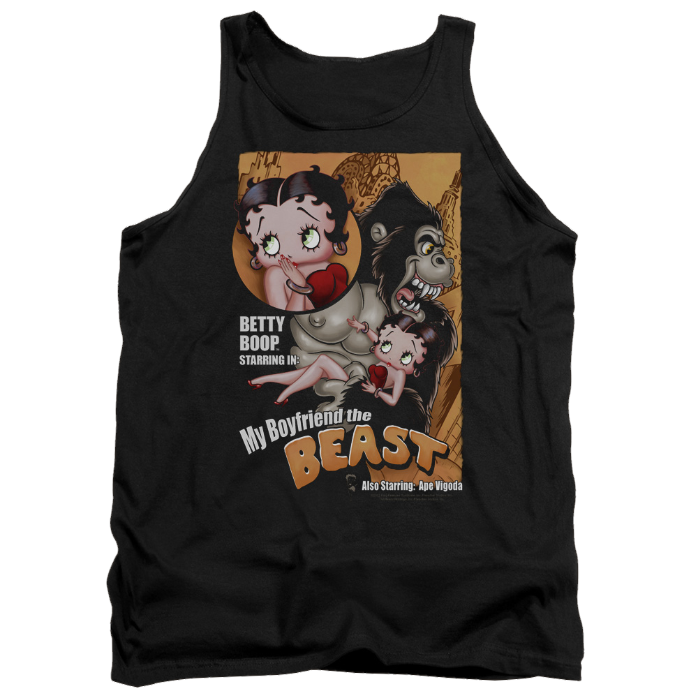 Betty Boop Boyfriend The Beast - Men's Tank Top Men's Tank Betty Boop
