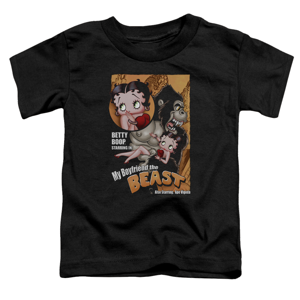 Betty Boop Boyfriend The Beast - Toddler T-Shirt Toddler T-Shirt Betty Boop