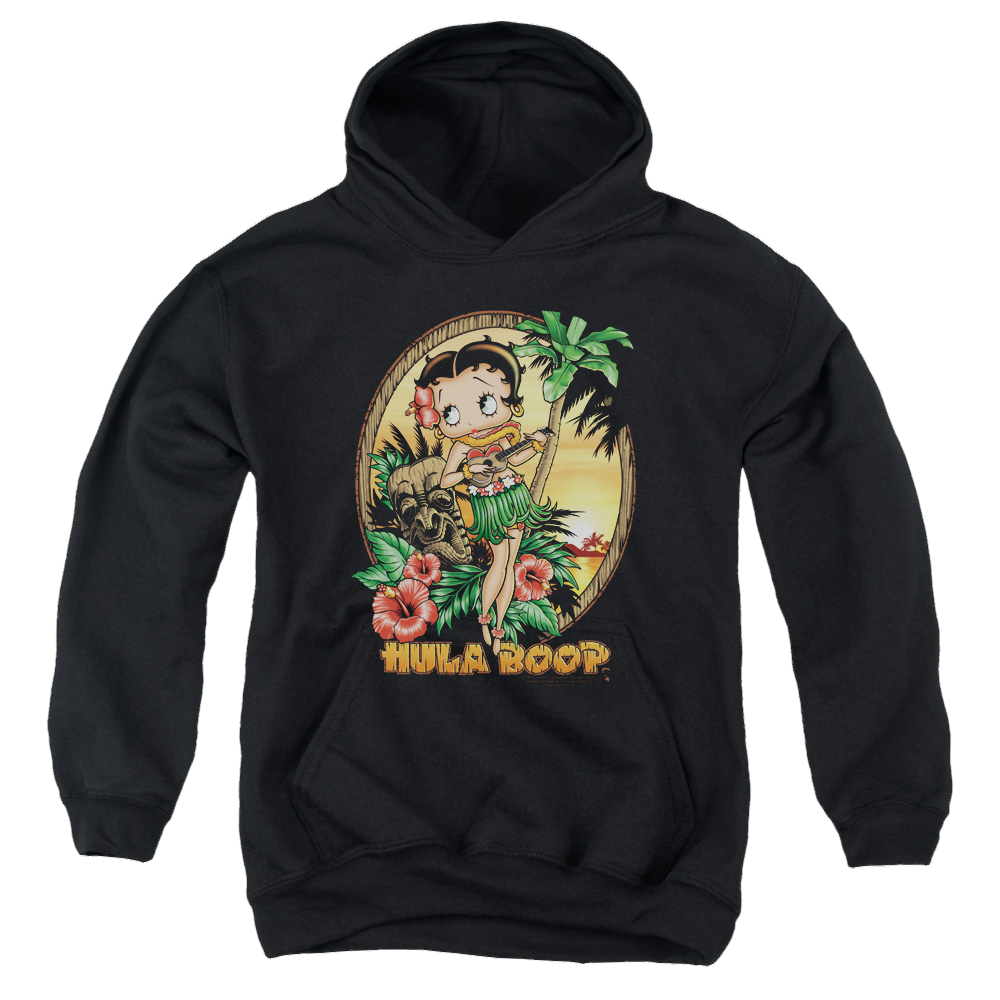Betty Boop Hula Boop Ii - Youth Hoodie Youth Hoodie (Ages 8-12) Betty Boop