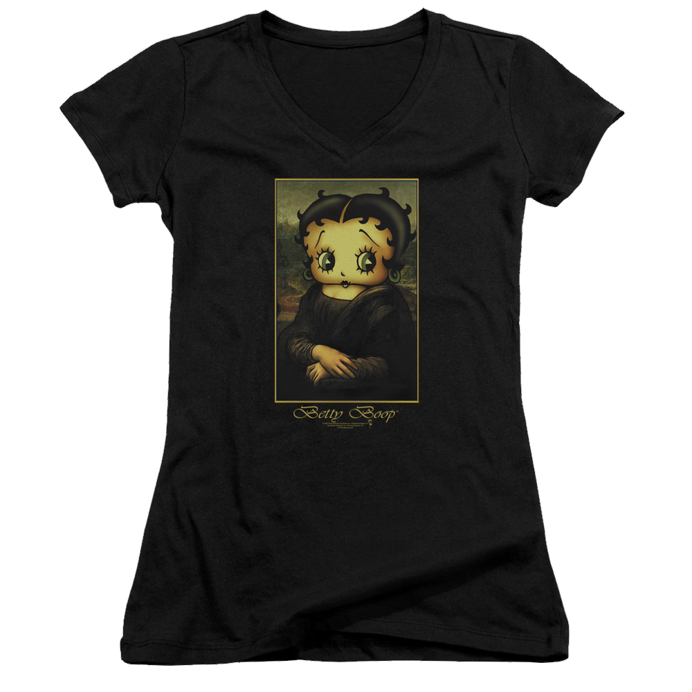 Betty Boop Boopalisa - Juniors V-Neck T-Shirt Juniors V-Neck T-Shirt Betty Boop