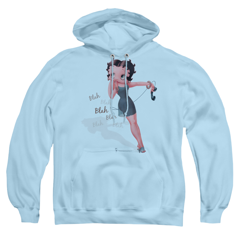 Betty Boop Blah Blah Blah - Pullover Hoodie Pullover Hoodie Betty Boop