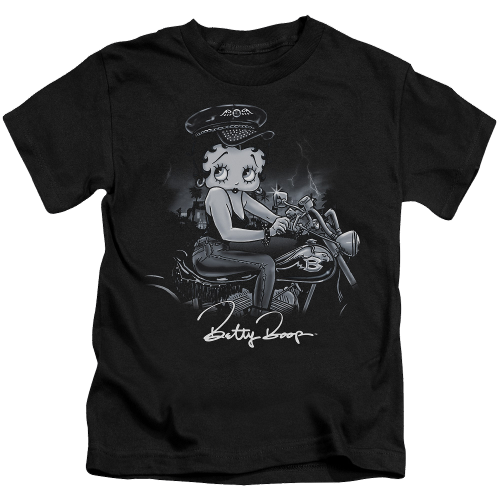 Betty Boop Storm Rider - Kid's T-Shirt Kid's T-Shirt (Ages 4-7) Betty Boop