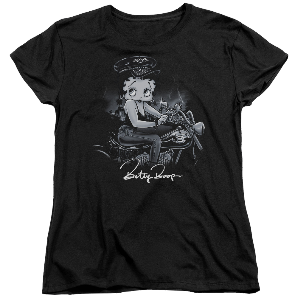 Betty Boop Storm Rider - Women's T-Shirt Women's T-Shirt Betty Boop