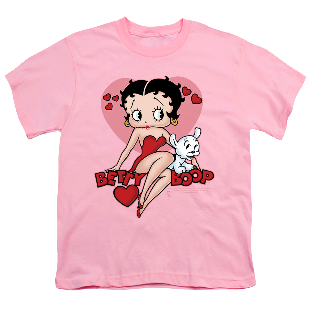 Betty Boop Sweetheart - Youth T-Shirt Youth T-Shirt (Ages 8-12) Betty Boop