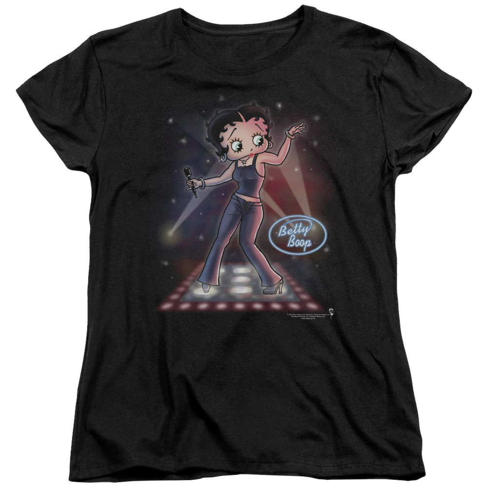 Betty Boop Pop Star - Women's T-Shirt Women's T-Shirt Betty Boop