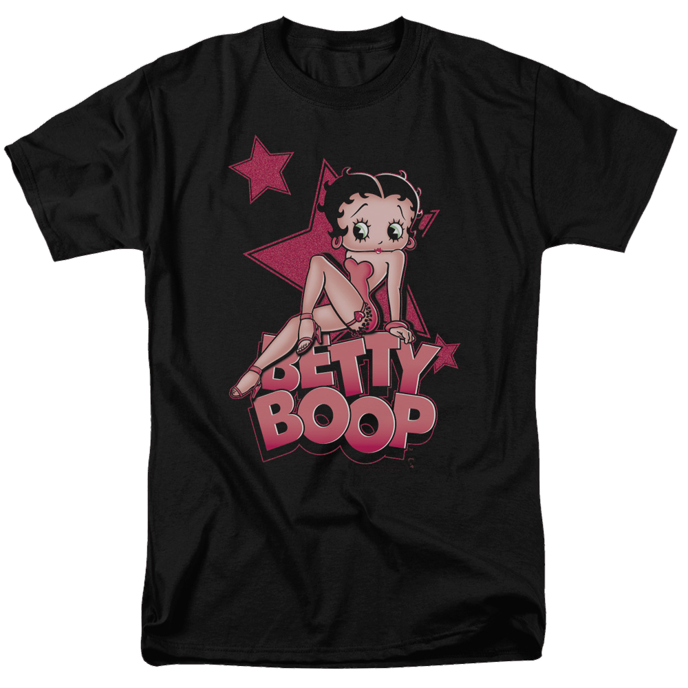 Betty Boop Sexy Star - Men's Regular Fit T-Shirt Men's Regular Fit T-Shirt Betty Boop