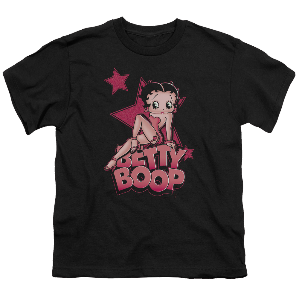 Betty Boop Sexy Star - Youth T-Shirt Youth T-Shirt (Ages 8-12) Betty Boop