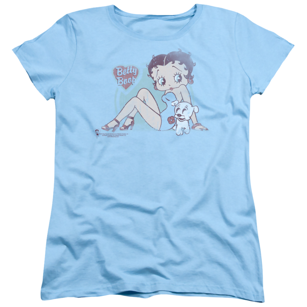 Betty Boop Vintage Pin Pup - Women's T-Shirt Women's T-Shirt Betty Boop