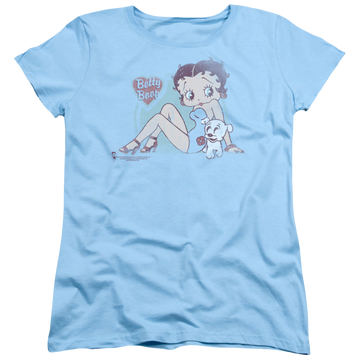 Betty Boop Vintage Pin Pup - Women's T-Shirt Women's T-Shirt Betty Boop