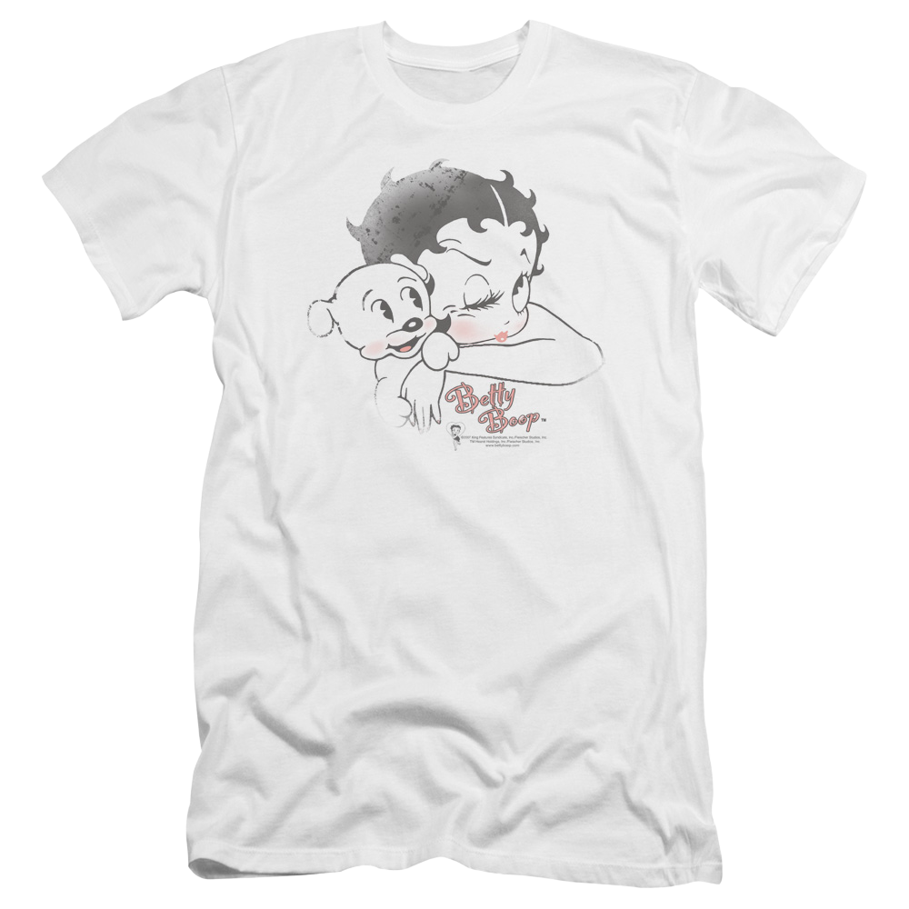 Betty Boop Vintage Wink - Men's Premium Slim Fit T-Shirt Men's Premium Slim Fit T-Shirt Betty Boop