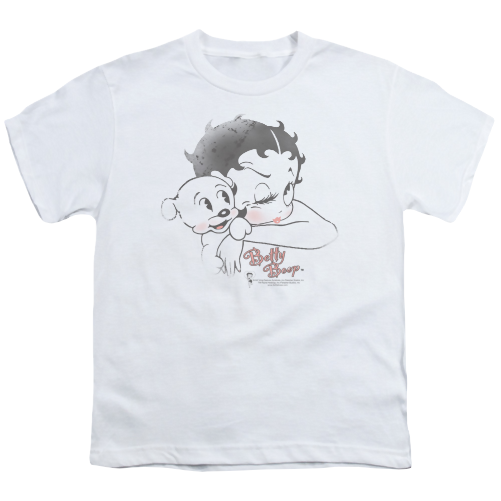 Betty Boop Vintage Wink - Youth T-Shirt Youth T-Shirt (Ages 8-12) Betty Boop