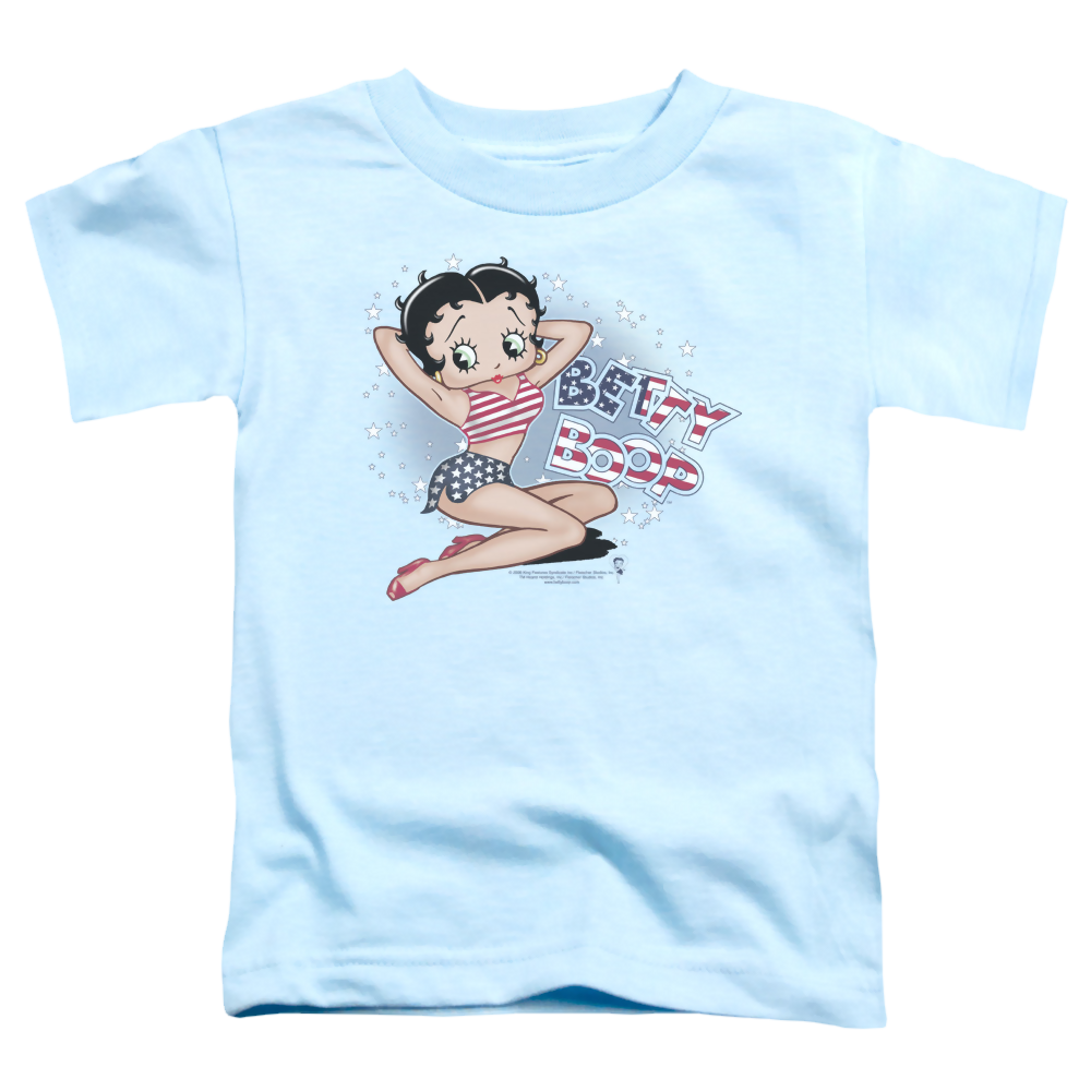 Betty Boop All American Girl - Kid's T-Shirt Kid's T-Shirt (Ages 4-7) Betty Boop