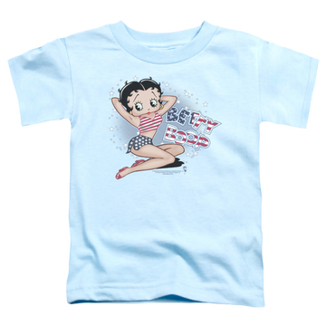 Betty Boop All American Girl - Kid's T-Shirt Kid's T-Shirt (Ages 4-7) Betty Boop