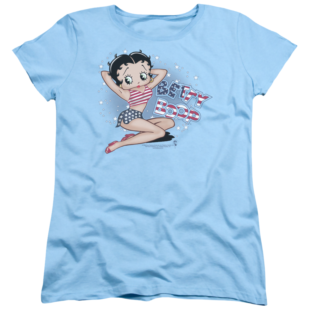 Betty Boop All American Girl - Women's T-Shirt Women's T-Shirt Betty Boop