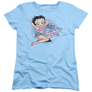 Betty Boop All American Girl - Women's T-Shirt Women's T-Shirt Betty Boop