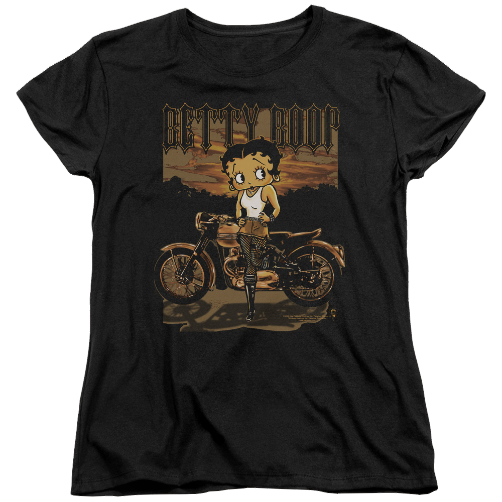 Betty Boop Rebel Rider - Women's T-Shirt Women's T-Shirt Betty Boop