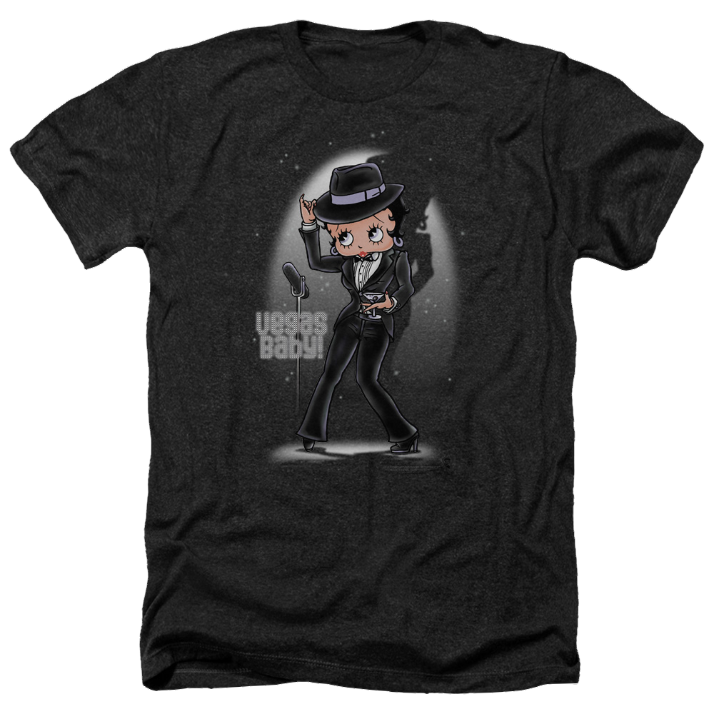 Betty Boop Vegas Baby - Men's Heather T-Shirt Men's Heather T-Shirt Betty Boop