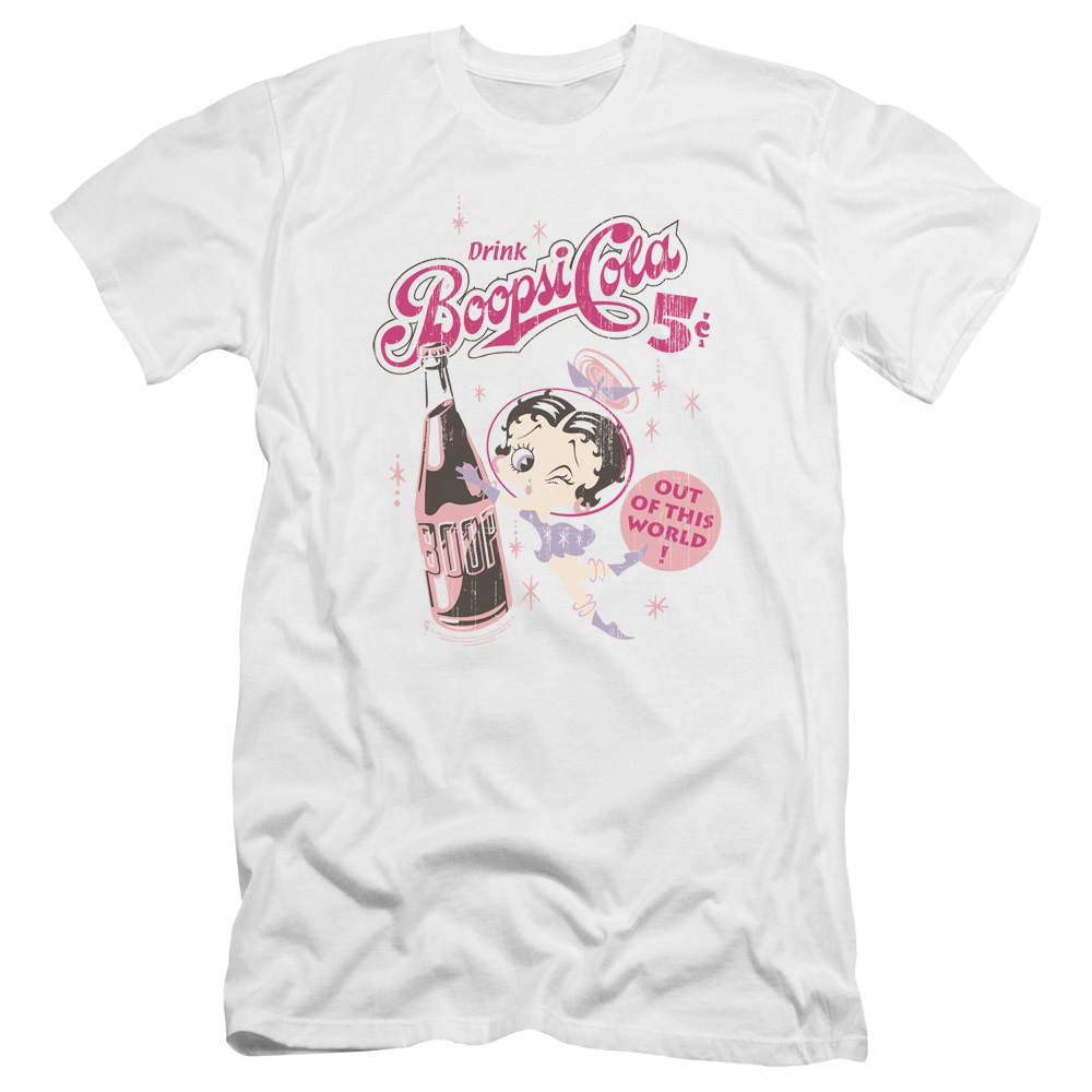 Betty Boop Boopsi Cola - Men's Premium Slim Fit T-Shirt Men's Premium Slim Fit T-Shirt Betty Boop