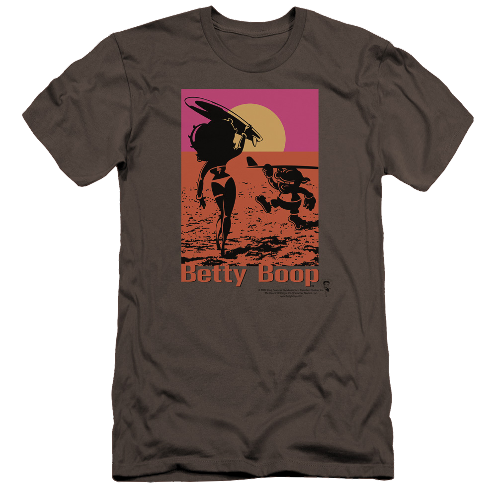 Betty Boop Summer - Men's Premium Slim Fit T-Shirt Men's Premium Slim Fit T-Shirt Betty Boop