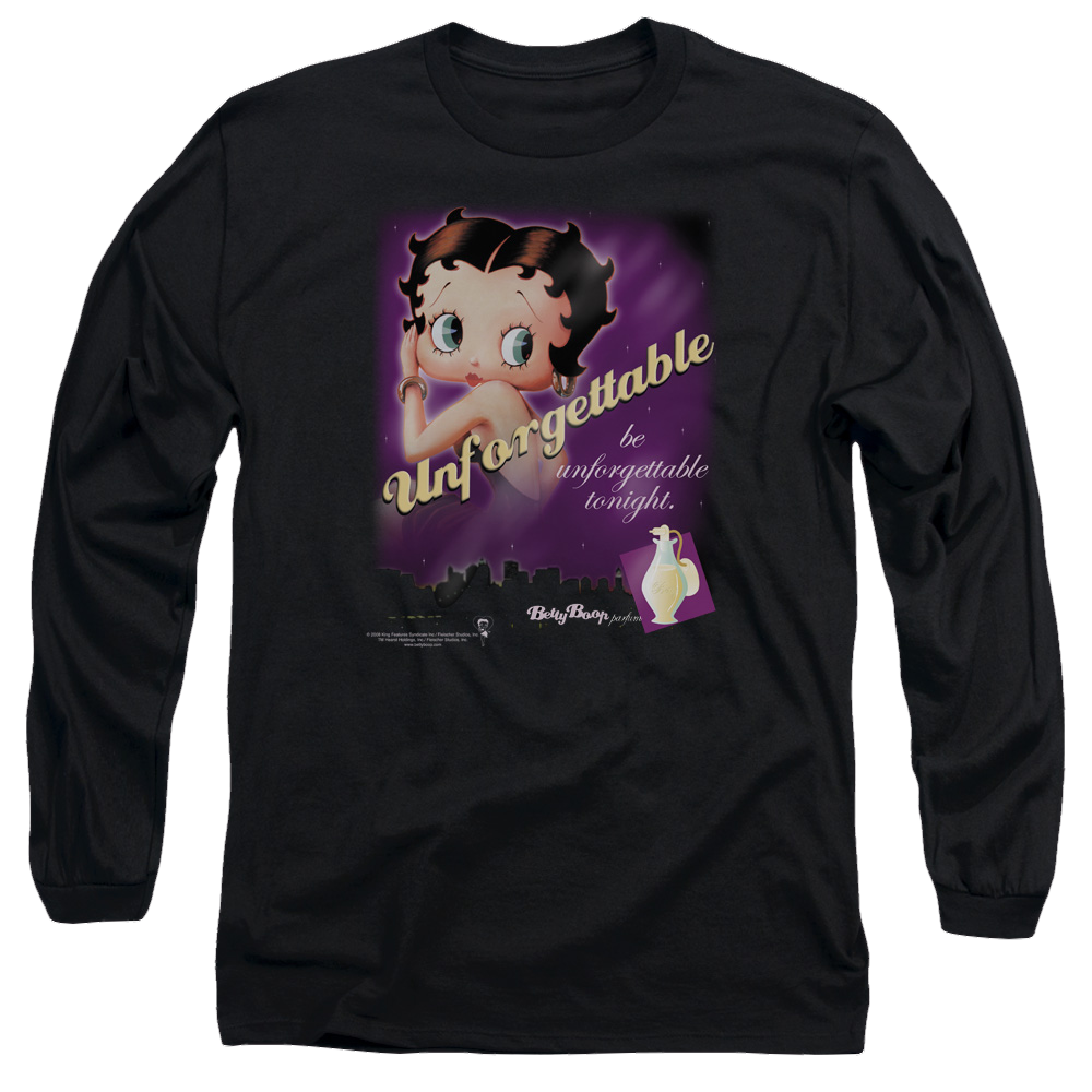 Betty Boop Unforgettable - Men's Long Sleeve T-Shirt Men's Long Sleeve T-Shirt Betty Boop
